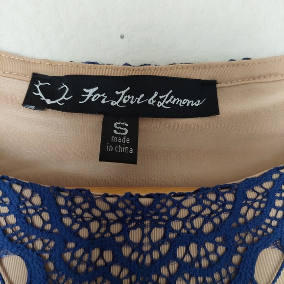 For love and lemons Lace top Size Small - Picture 4 of 9